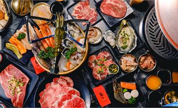 中壢｜MAIHAMA舞浜燒肉，火烤兩吃499起吃到飽，大口吃巨無霸泰國蝦！