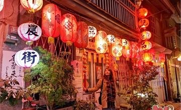 台南│神農街花燈展來囉，燈籠巷內拍燈籠海網美照~