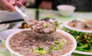 台南中西區│金華路上的無名牛肉湯．超大碗清甜的牛骨肉粥每日限量供應