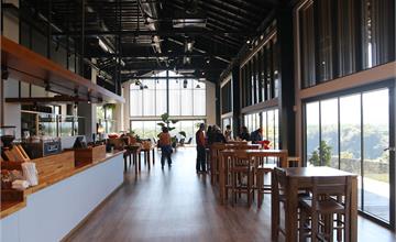 南投|日月潭咖啡香,鹿篙咖啡莊園,詩情畫意的山景咖啡廳