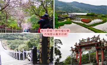 台北｜內湖親子一日遊推薦，賞櫻花、爬山健行，捷運文湖線景點