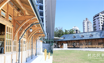 台北｜新北投車站：台鐵淡水線僅存百年車站，它終於從彰化回到老家北投啦！