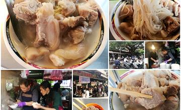 台北大稻埕|許仔豬腳麵線，慈聖宮廟口美食，韓國街頭美食鬥士白鍾元推薦！