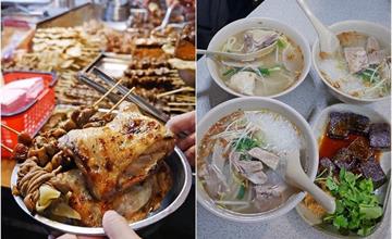 景美夜市美食必吃「鄭家炭烤、鵝媽媽鵝肉切仔麵、景美豆花」