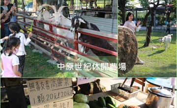 屏東│中原世紀休閒農場 ，跟動物近距離互動，餵羊、擠羊奶也有DIY體驗