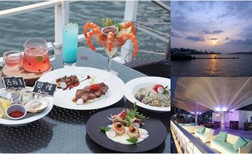 高雄｜貝隆餐酒館：離市區最近、最浪漫的海景餐廳～法國空運來台生蠔最新鮮！