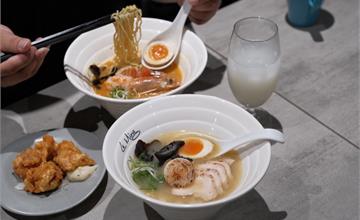 台北中山站│ Le Ming麵食精釀餐酒館，松露干貝雞白湯拉麵濃厚鮮甜必吃！