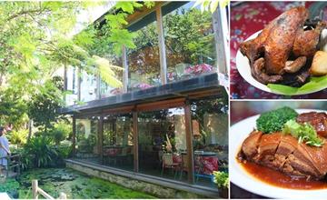 台中最美庭園餐廳！猶如置身於森林裡的用餐環境：卓也小屋大安店