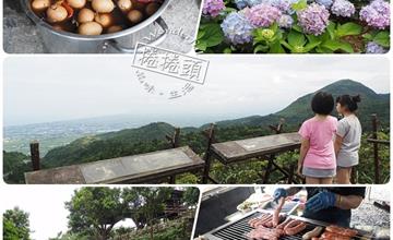 宜蘭｜石牌縣界公園：上萬朵彩色繡球花齊放，站上金面棧台遠眺龜山島，俯瞰蘭陽平原！