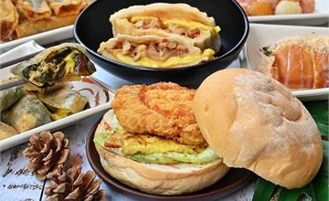台中│LUN Brunch Café ，料多實在銅板價，吃的到彩色湯圓還有古早味炸年糕！