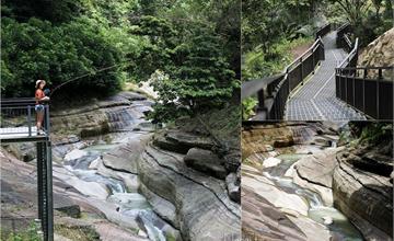 雲林古坑｜草嶺萬年峽谷：免出國的台版大峽谷，鬼斧神工的天然地貌景觀！