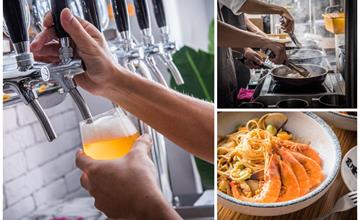 桃園│蒜酒李 Pasta&Beer！？精釀啤酒戀上義大利麵，桃園小酌新去處