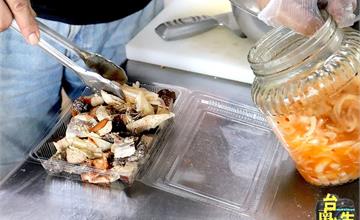 台南｜方湘鹽水雞：傍晚才營業只賣4小時，搭配獨家配料自製醃洋蔥 