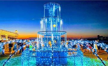 2020八里城市沙雕與光雕展！八里婚紗廣場浪漫一夏～超夢幻打卡景點