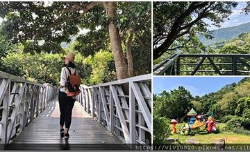 新北五股｜觀音山林梢步道：懶人步道！走在特製木棧道，樹蔭林端間遠眺超美台北盆地！