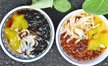 昌記米苔目│台中人氣冰店，每天都大排長龍的古早味米苔目