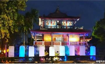 台南｜夜訪赤崁樓！欣賞歷史古蹟的夜景
