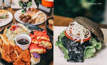 彰化｜巴特手作晨食員林店：彩色起司蛋餅超繽紛，爆漿純黑熔岩堡，變胖也要吃