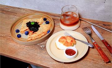 台北│Buloo Cafe，道地法式薄餅自製果醬、古亭站韓系文青風咖啡店