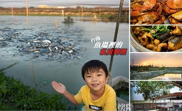 台南｜在漁塭旁享用美味料理，現撈漁貨好新鮮！時令小旅行：亮哥生態養殖場