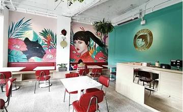 台中南屯｜吼吼妹銷魂麵舖：靠近嶺東科大的網美文青風麻辣麵店，好吃又好拍