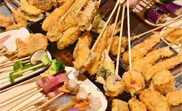 台中，串家物語｜大阪人氣串炸吃到飽，還有熟食、咖哩飯、甜點..通通吃到飽～