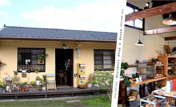 宜蘭｜Norimori Shop & House：田中央的鵝黃色小屋，是間選物店，也是間民宿