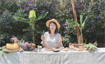 【山蕉園裡的紫色浪漫 集集蕉園紫藤花季】集集大山下的花見蕉園｜品蕉道｜春暖花季｜集集一日遊｜集集紫藤花季