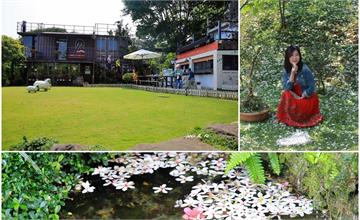 嘉義│幸福山丘HappyHill 山坡上的秘密花園，油桐花飄雪、浪漫品美味