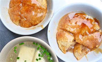 台中│嘉家樂肉圓，50年老店，天天大爆滿，裡頭竟然包整塊豬排！