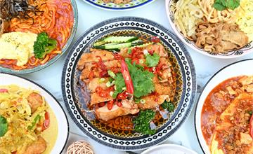 傾癮｜台中超美玻璃屋麵店，將中式結合異國的創意料理，網美必訪～
