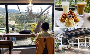 新北瑞芳｜meow meow喵喵咖啡廳：猴硐咖啡廳推薦！在大面玻璃窗前賞貓、看火車、喝咖啡