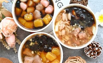 台中│美村豆花，隱身巷弄中的老字號豆花店，料多實在，近15種配料任你搭～