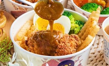 台南｜鏡界咖哩私廚：必吃藍帶豬排咖哩飯！百元咖哩還附紅茶，CP值超高 