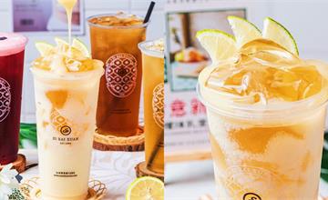 台南｜自在軒茶飲：新品上市「檸檬煉乳愛玉綠」！尬出酸甜好滋味