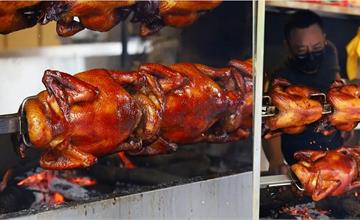 台南│一周只賣三天的烤雞店，台南市區少見的鋼管雞：VTCC BBQ