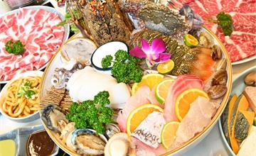 台中│嗑肉石鍋二代店，蔬菜自助吧、咖哩烏龍麵、霜淇淋吃到飽，肉品、海鮮再升級！