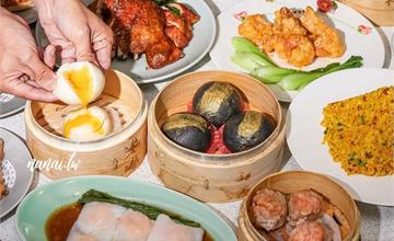 彰化│八玖鼎港式飲茶員林店。必點私房菜脆皮雞，爆漿流沙包