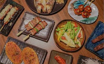 板橋│老八風居酒屋江翠店，隱匿於巷弄中的質感餐廳，串燒、宵夜烤物