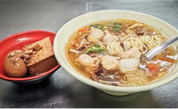 台南｜古早味魯麵羹：銅板傳統美食，超豐富「魯麵羹」一碗只要55 