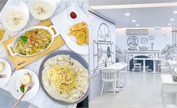 台中│NU PASTA 台中崇德店，開胃菜、主餐、湯品、飲品、甜點一次擁有