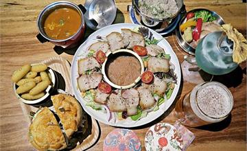 台北信義｜隱寺餐酒館The Temple Bistro：隱身於世貿區的餐酒館，特色寺廟風裝潢超吸睛
