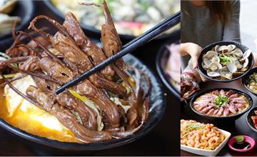 台南│麻辣風味鴨舌鍋燒意麵！竟然還有蒲燒鰻魚拌麵可以吃：金三益健康茶飲