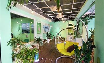 新北板橋｜隔壁早餐 NextDoor：森林系早午餐，傳統市場裡低調的網美店！板橋早午餐咖啡廳推薦