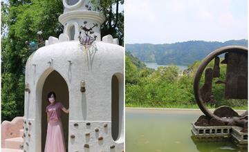 苗栗│夢幻天空之城 貓碉堡教堂、躲貓貓療癒好拍，天堂古堡用餐好享受