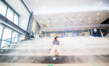 嘉義│冷研碳索館，全台唯一氣體觀光工廠，IG網美必拍乾冰瀑布