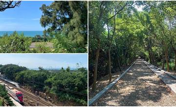 苗栗｜崎頂子母隧道：全國唯一兩座相連的雙軌道隧道！沐浴在芬多精的輕鬆步道，欣賞海景與鐵路的美景