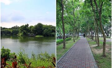 台南│小南海風景區 吊橋、湖光水色、林木蔭鬱，慢走漫走