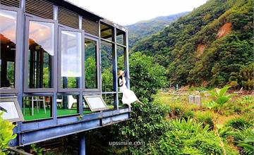 新竹尖石景觀咖啡廳Z cafe，清水模建築玻璃屋，坐擁山林森林系咖啡廳