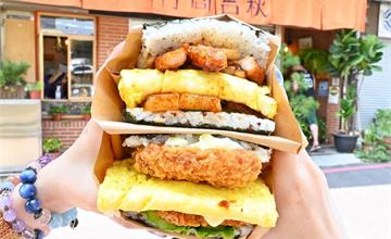 台中│秋吉商行，人氣日式飯糰，內餡整個爆出來，飯糰好吃，價格偏高～